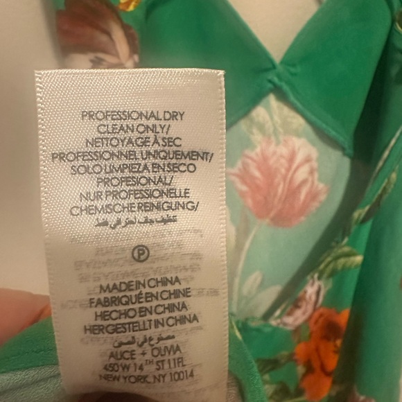 NWT! Alice + Olivia Loma Maxi Dress in Hamptons Floral open back. Women’s 6 - Picture 9 of 11